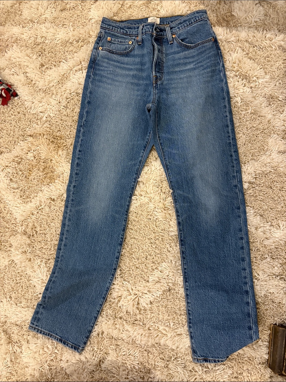 Levi's Women's Boot Cut Jeans in Blue Denim
